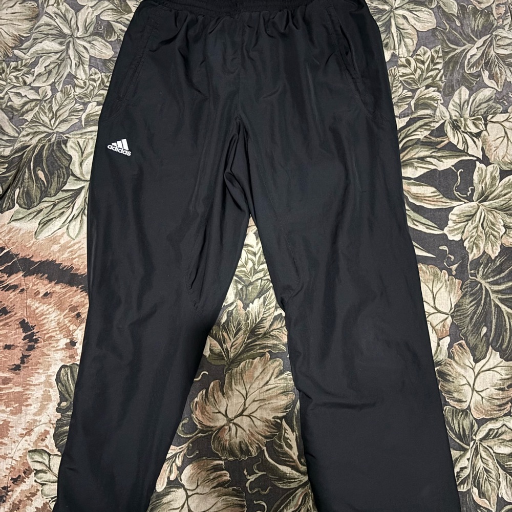 Adidas Black Athletic splash Pants